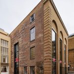 Hyde House from inside Mercers Yard